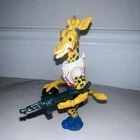 VTG TMNT Teenage Mutant Ninja Turtles Halfcourt Playmates 1993 w ball & gun