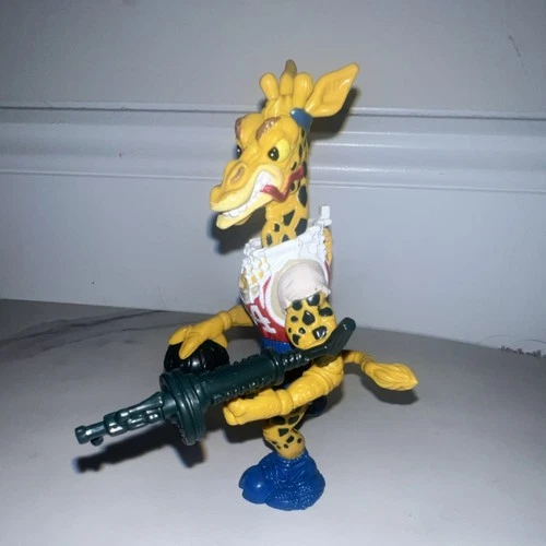 VTG TMNT Teenage Mutant Ninja Turtles Halfcourt Playmates 1993 w ball & gun