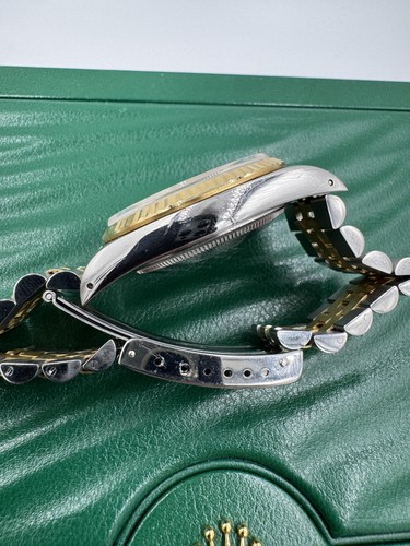 Reloj Rolex Datejust 16233 36 mm 1990 serie E acero inoxidable 18k eslabones completos - Imagen 6 de 12