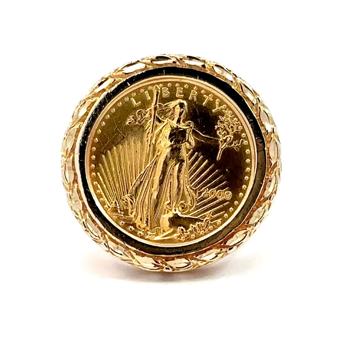 Gold Coin Ring In Gold Bullion Coins for sale | eBay