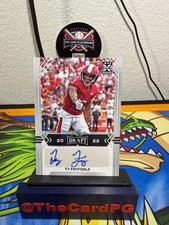 2022 leaf draft Football - Ty Fryfogle Autograph #BA-TF1 Rookie Card. rookie card picture