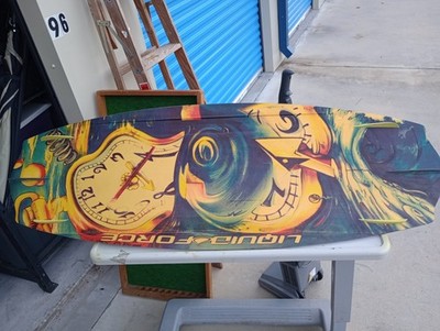 Liquid Force Trip Wakeboard with Bindings, Multicolor Graphic