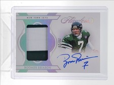 BOOMER ESIASON 2025 FLAWLESS PATCH AUTOGRAPH SILVER JETS AUTO 20/20 Q0398