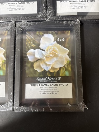 Black Special Moments Photo Frames 4x6"/ Lot Of 7 - Picture 2 of 9