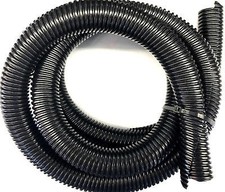 5 Foot Black Split Loom 1'' Diameter Flexible Convoluted Tubing