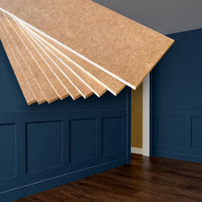 1.2m MDF Panelling Strips DIY Wall Paneling Shaker Style 6mm 9mm