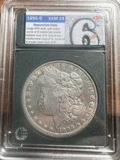1896-O VAM-19 Shifted Date Morgan Dollar Hit List