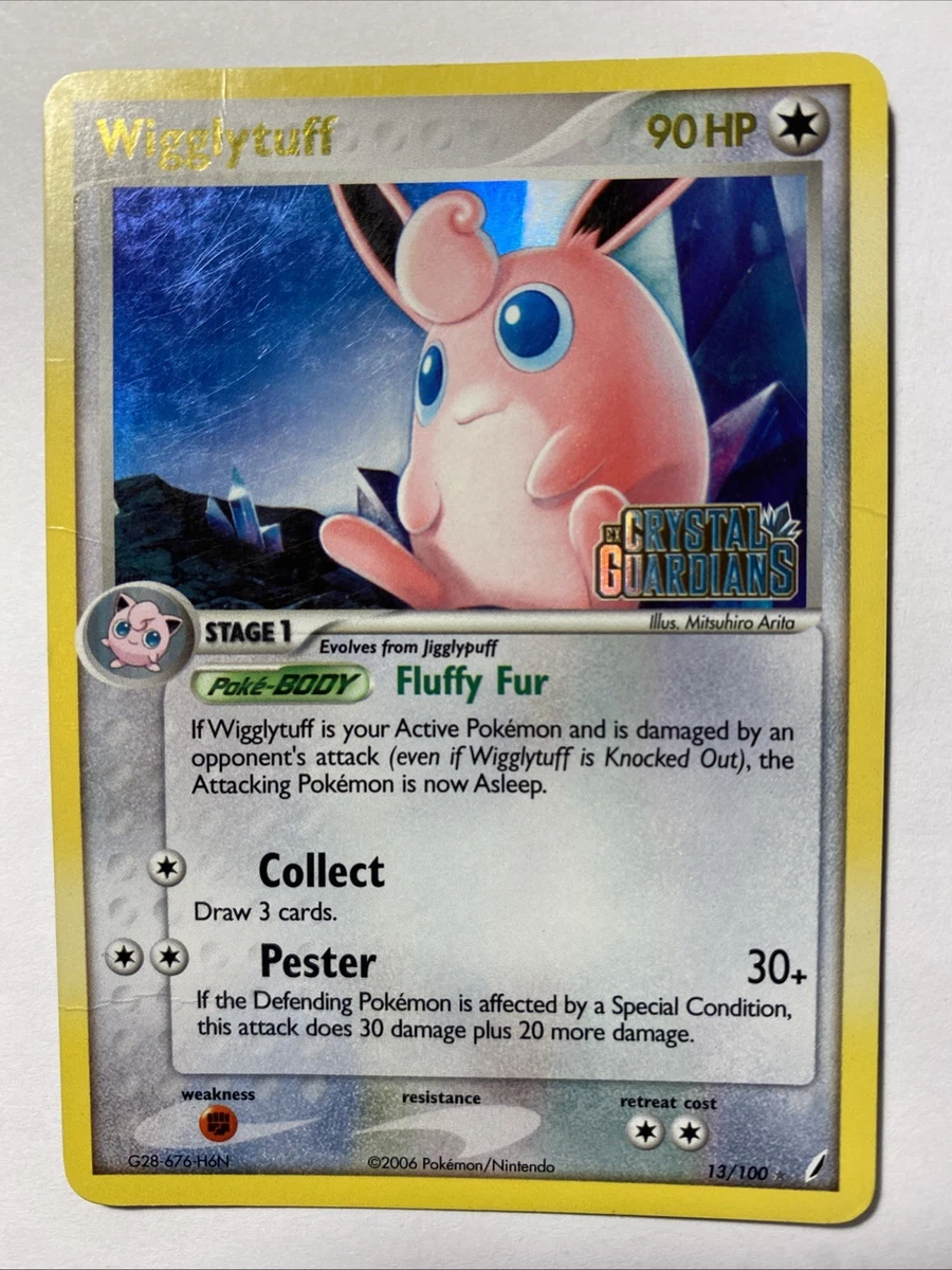 Pokémon TCG EX Crystal Guardians Rare Individual Collectible Card