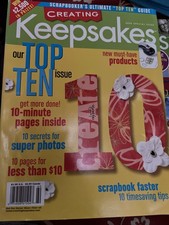 Creating Keepsakes Magazine Top 10 - 2006 Special Issue - Vintage  NLA - NEW 