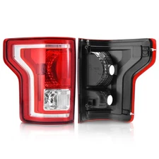 Tail Lights For 2015-17 Ford F-150 Pickup Halogen Rear Left & Right Lamps