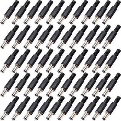 50 Stück DC Hohlstecker 5.5 mm x 2.1 mm,DC Power Jack 5,5 x 2,1 mm,DC stecker...