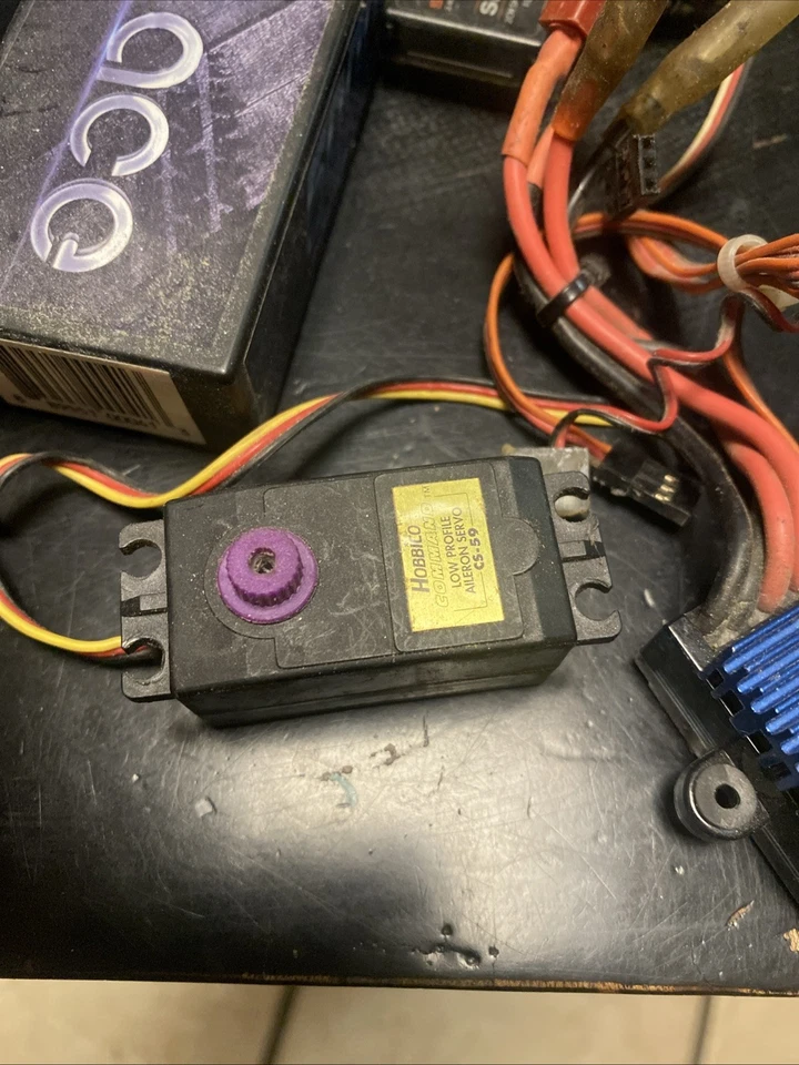 RC Car Parts Bundle Novak AE Ace Losi Spektrum  DX4C Hobbico Read Description - Image 3 of 4