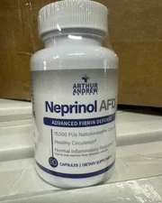 Neprinol AFD, Multi Enzyme Blend with Serrapeptase & Nattokinase, 90 Count  New