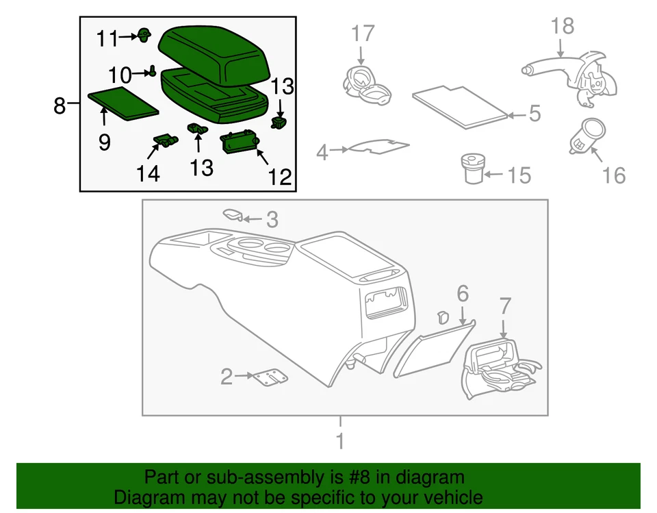 Genuine GM Door 88973414 - Image 2 of 2