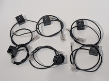  Lot Of 6 Plantronics Telephone Interface Cable Connects for Telephone or Base