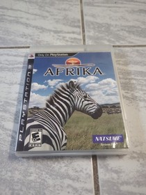 Afrika (Sony PlayStation 3, 2009) PS3 US Version Complete W/ Registration Card