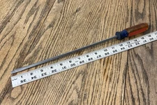 Vintage Tools Craftsman # 41585 WF 1/4" Slotted 16.25" long Screwdriver USA Auto