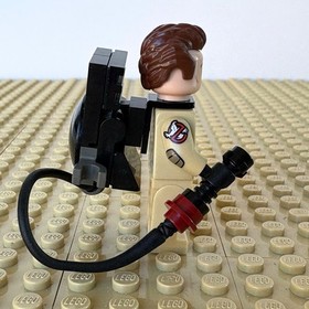 LEGO, Ghostbusters: Slimed Peter Venkman ALT HEAD, gb005a, 75827, FIREHOUSE 2016
