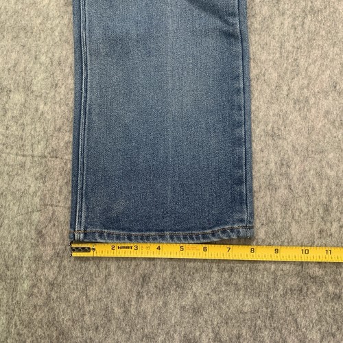 Volcom Jeans Solver Modern Straight Denim Blue Cotton Skater Surf - Size 38x33 - Picture 15 of 15