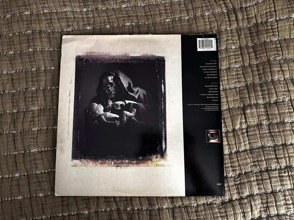 Megadeth Youthanasia Vinyl Blue Record(scratches on record) - Image 2 of 4