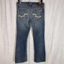 BIG STAR ORION Light WASH SLIM BOOT Mens 33R JEANS