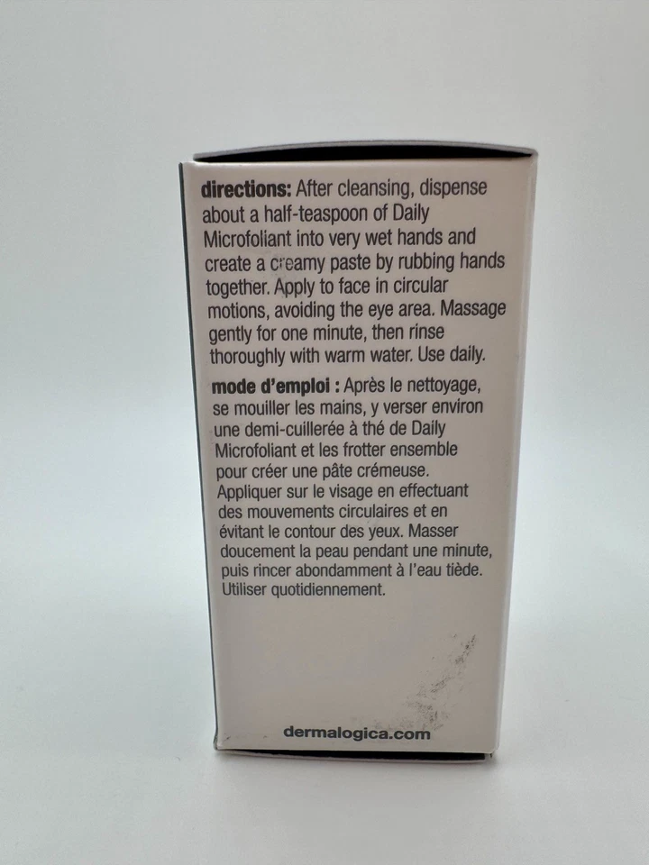 Dermalogica Daily Microfoliant | Дорожный мини-размер 0,14 унц / 4 г | Новый в коробке - Изображение 4 из 4