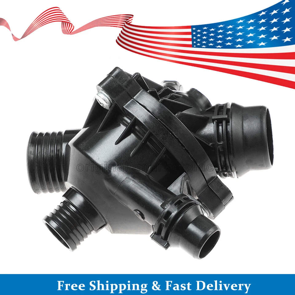 Termostato 11537549476 compatível com BMW 128i 135i 328i 330i 335i 528i 535i 530i Z4 X3 - Imagem 2 de 4