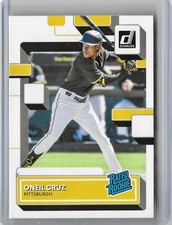 2022 Donruss Baseball Base Rated Rookies #80 Oneil Cruz RC - Pittsburgh Pirates