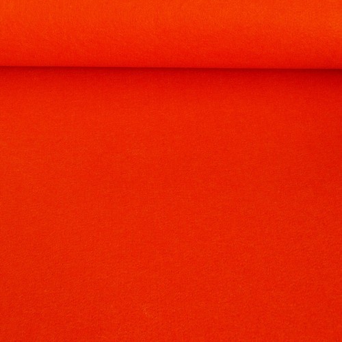 Kreativstoff Bastelfilz einfarbig orange 45cm Breite 4mm Stärke - Bild 2 von 2