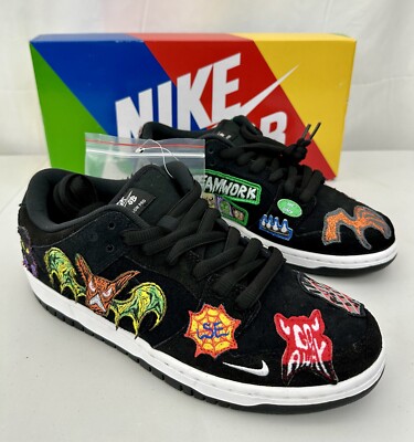 Men's Size 7.5 or Women's 9 Nike SB Dunk Low Pro QS Neckface 2022 DQ4488-001
