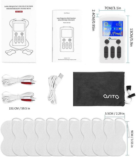 OSITO TENS Reizstromgerät Muskelstimulator Massage Schmerzlinderung bei Arthrose - Bild 9 von 10