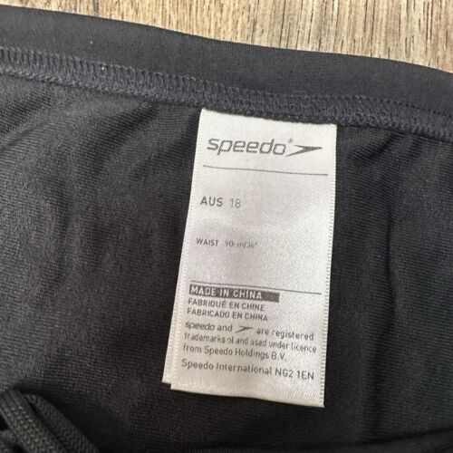 Speedo Men’s Briefs Sz 36 Black Endurance NWT White Logo DZ - Picture 4 of 6