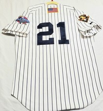 AUTHENTIC RUSSELL ATHLETIC 44 LARGE PAUL O'NEILL NEW YORK YANKEES 2001 WS Jersey