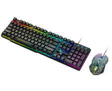 KUIYN T6 Gaming Keyboard Mouse Mouse Pad Wired Rgb - Kit
