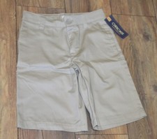 Cherokee Ultimate School Uniforms Tan Coffee Khaki Shorts Size 10 Boys Shorts