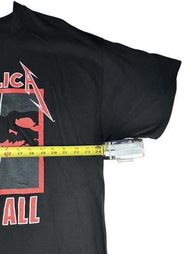 MAGLIETTA METALLICA OFFICIAL MERCH 2022 KILL 'EM ALL HAMMER BAND MUSICA EXTRA LARGE - Foto 4 di 10
