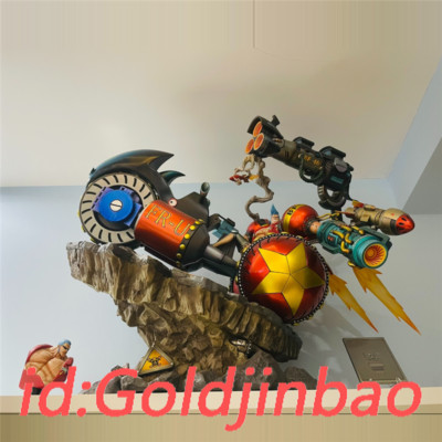 DT Studios ONE PIECE Super Franky Resin Statue In Stock Motor Collection Hot