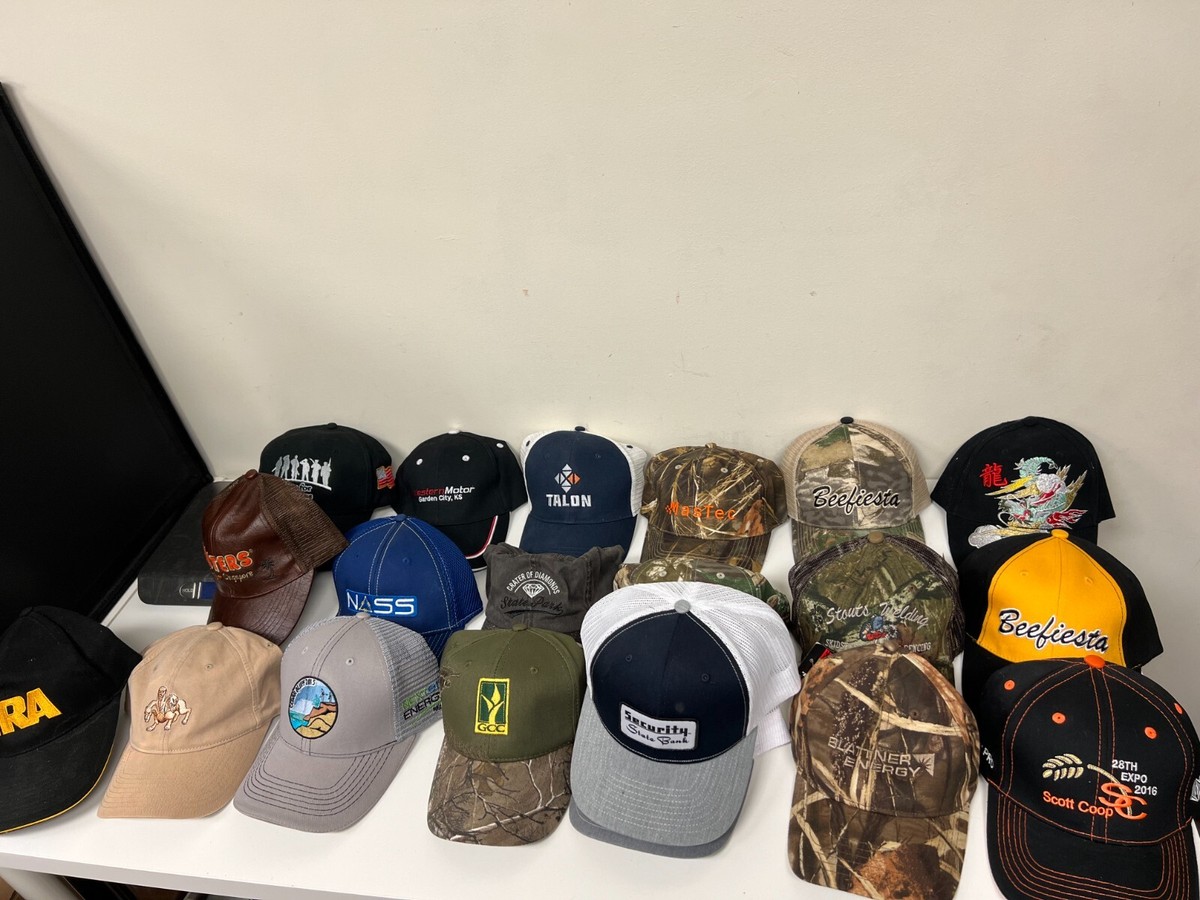 Vintage lot 56 Hat Cap - Beefiesta BEAVER Adv Hooters Hydra Japan - Good Mix View 6