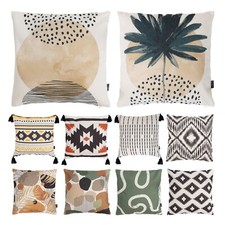 Boho Outdoor Cushion Water Resistant Fabric Garden Cushions Patio Furniture