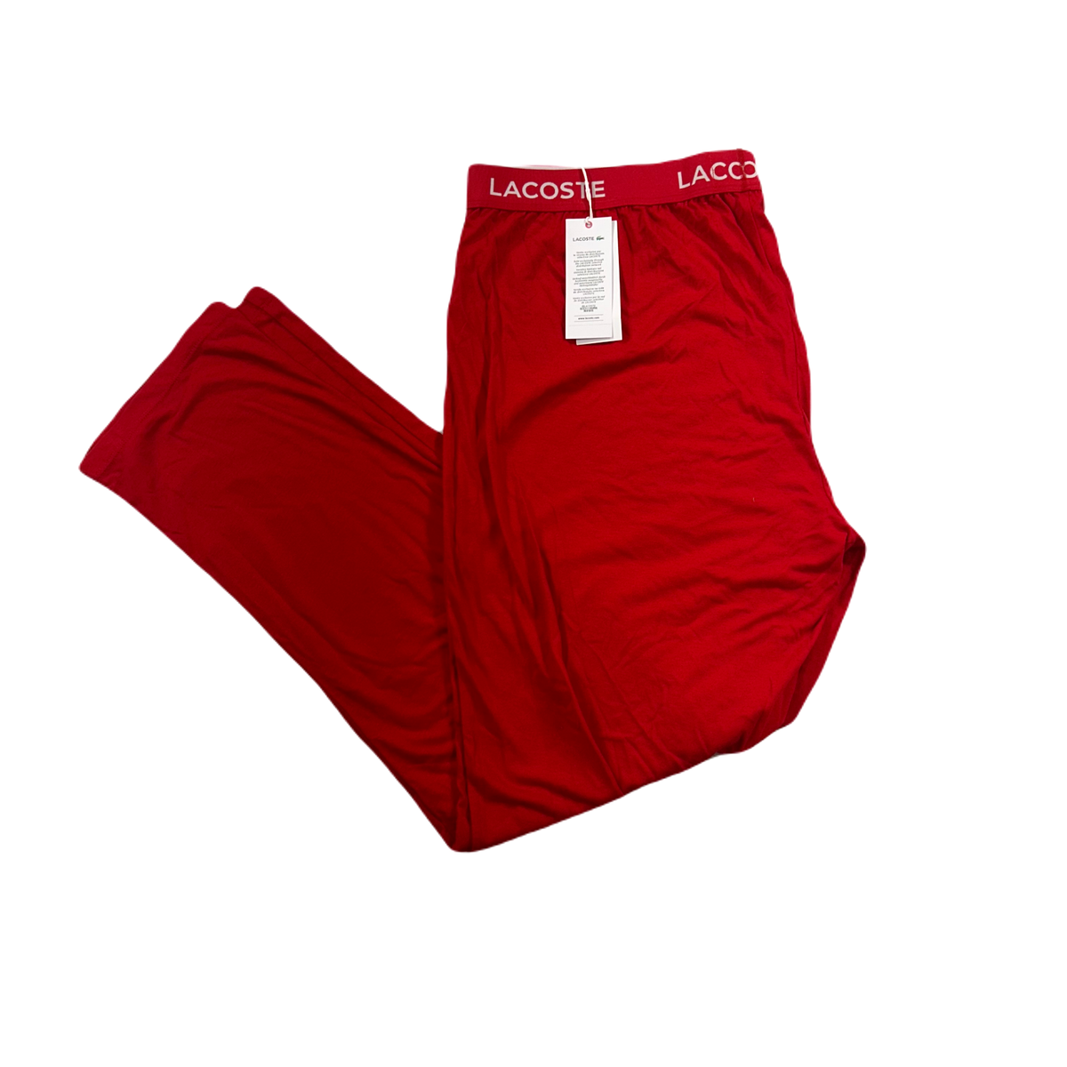 Pantalon Bas Rouge Lacoste Maths Survet Lacoste Rouge Et Blanc Bas