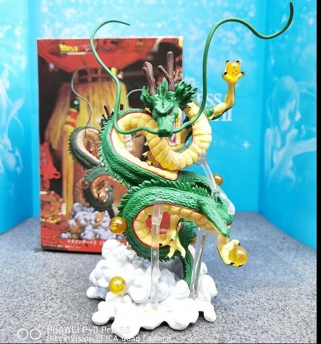 Jouet figurine Dragon Ball Z Shenron 15 cm avec boules de cristal collection manga