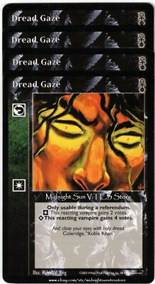 Dread Gaze x4 Anarchs V:TES VTES Vampire CCG