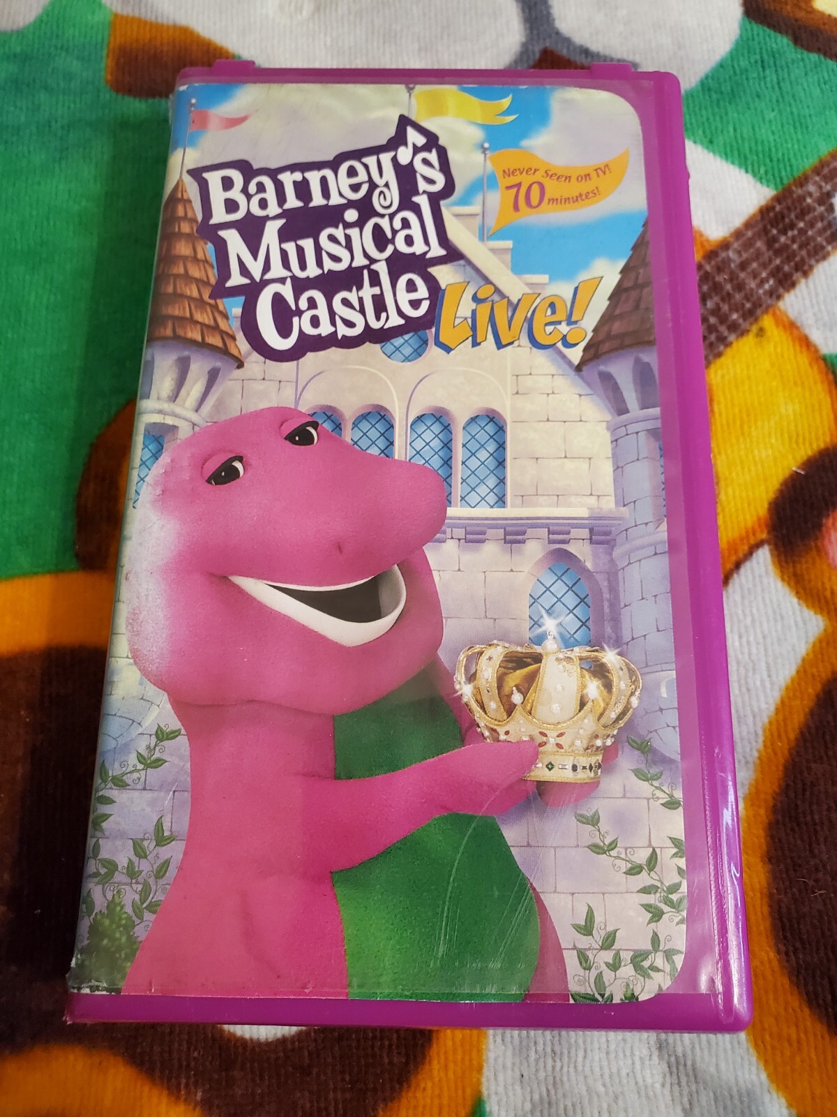 Barney's Musical Castle Live! VHS Sing Along Grelly USA
