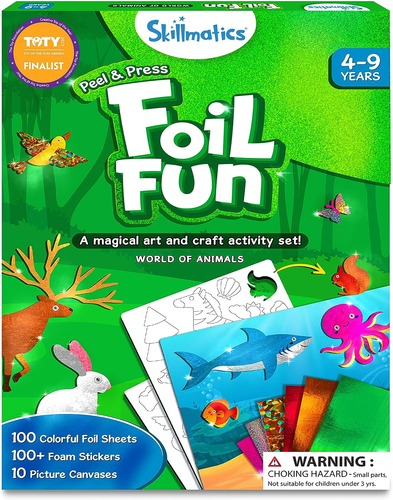 Art & Craft Activity - Foil Fun Animals, No Mess Art for Kids, Craft Kits & Supp - Picture 9 of 12