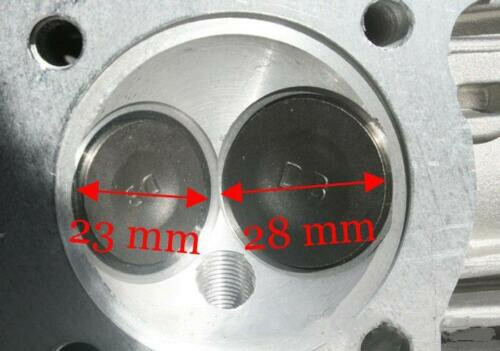 CYLINDER HEAD CHINESE 125CC 1P54FMH ENGINE ROKETA TAOTAO SSR SUNL ATV ...