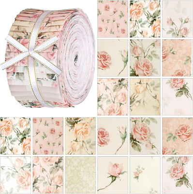 100 Pcs Cotton Fabric Patchwork Quilting Strips 2.56 Inch Precut Patchwork Roll 