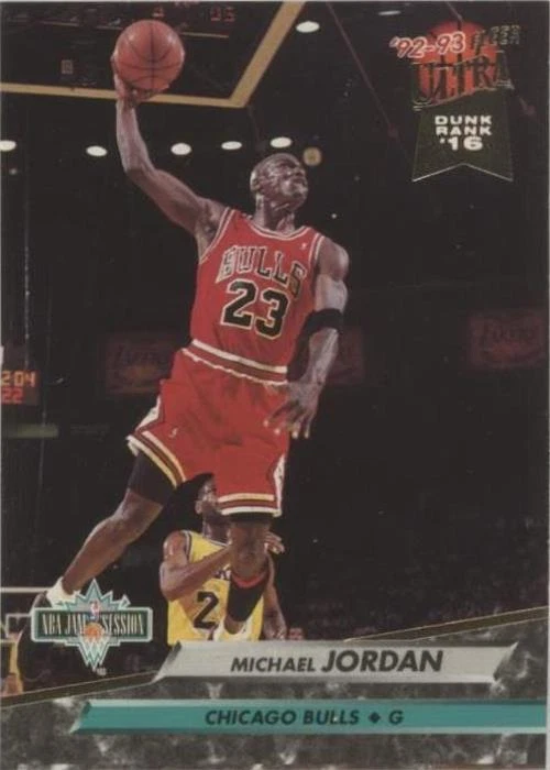 Michael Jordan trading card