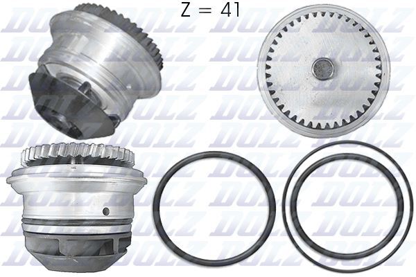 Pompe à eau VW LT 28-46 II 2.8 TDi haute durabilité avec joint renforcé