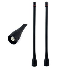 2Pcs UHF 400-470MHz Antenna For Icom Radio For ICOM F21 F43 F80 F4001 F4161