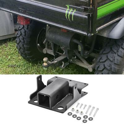 2'' Receiver Heavy Duty Rear Trailer Hitch Mount Kit Fit Kawasaki Mule 600/610 SX
